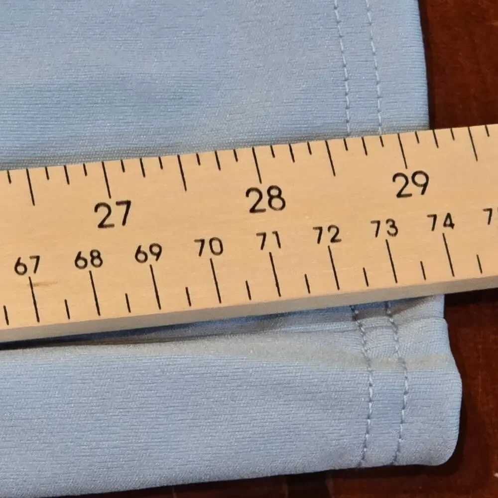 ​Baby Blue Co-Ord Set Collared Crop Top & Wide Leg Pants┃Pastelcore Soft Girl